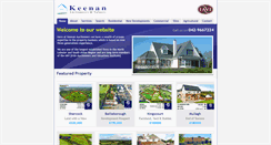 Desktop Screenshot of keenanauctioneers.com